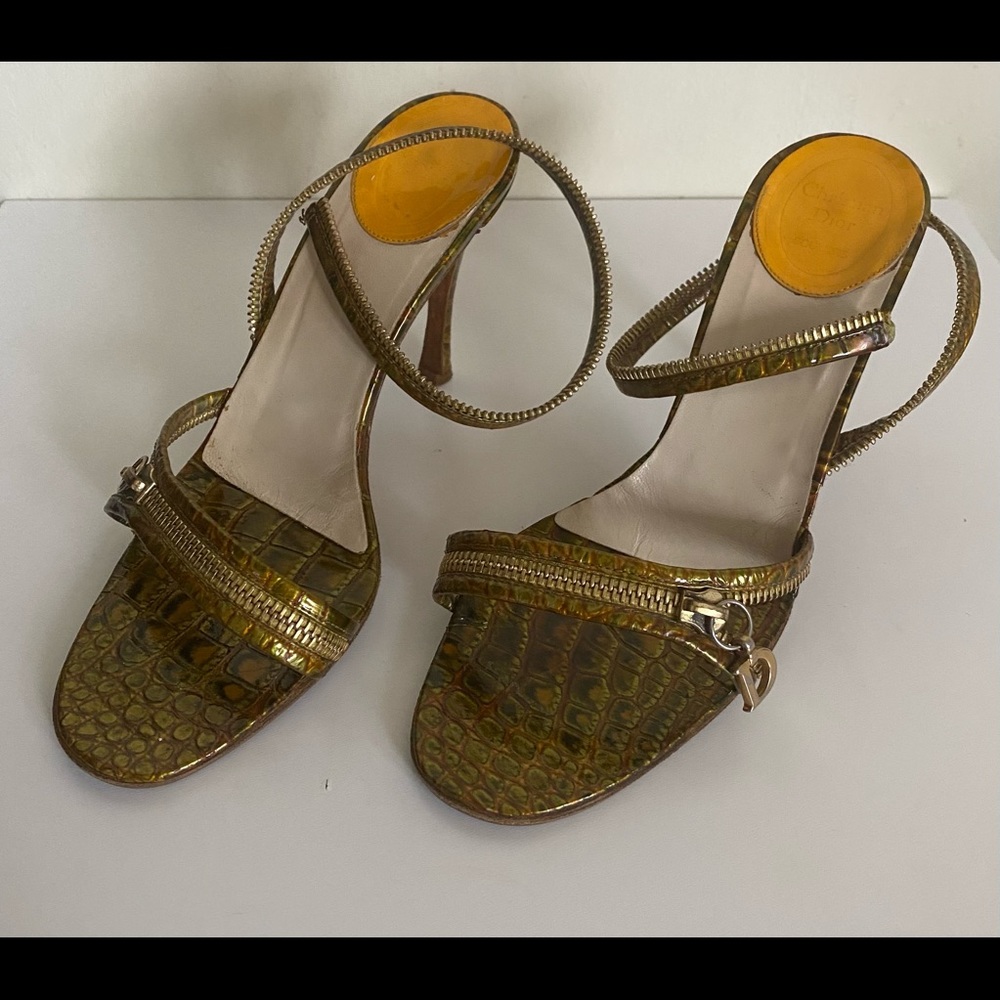 Dior Zipper Sandals
